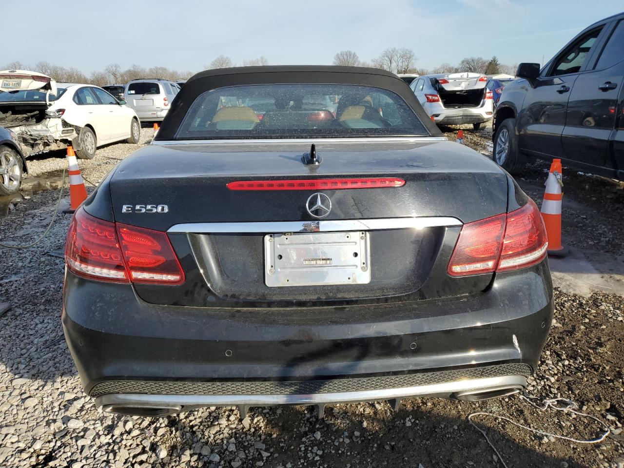2014 Mercedes-Benz E-klasse VIN WDDKK7DF9EF276214 Copart auction photo, front end damage thumbnail 6