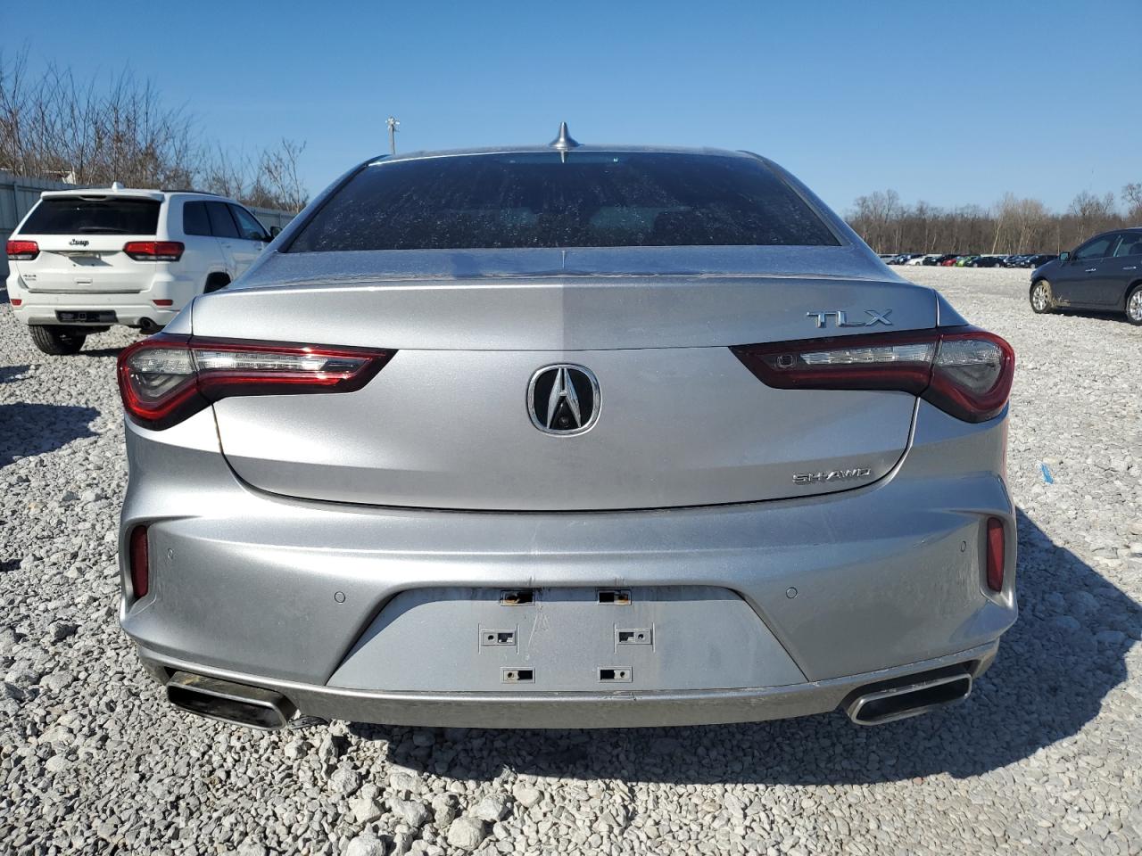 2021 Acura TLX VIN 19UUB6F40MA002728 Copart auction photo, front end damage thumbnail 6