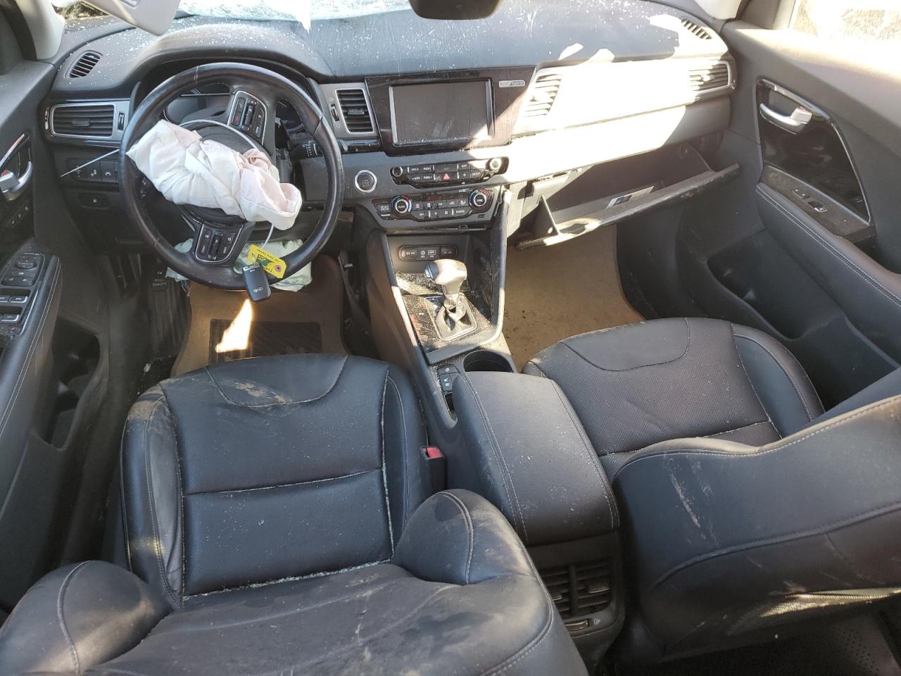 2019 KIA Niro VIN KNDCE3LC5K5302718 Copart auction photo, front end / frame damage damage thumbnail 8
