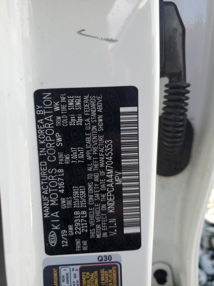 2021 KIA Seltos VIN KNDEPCAA4M7045353 Copart auction photo, rear end damage thumbnail 15