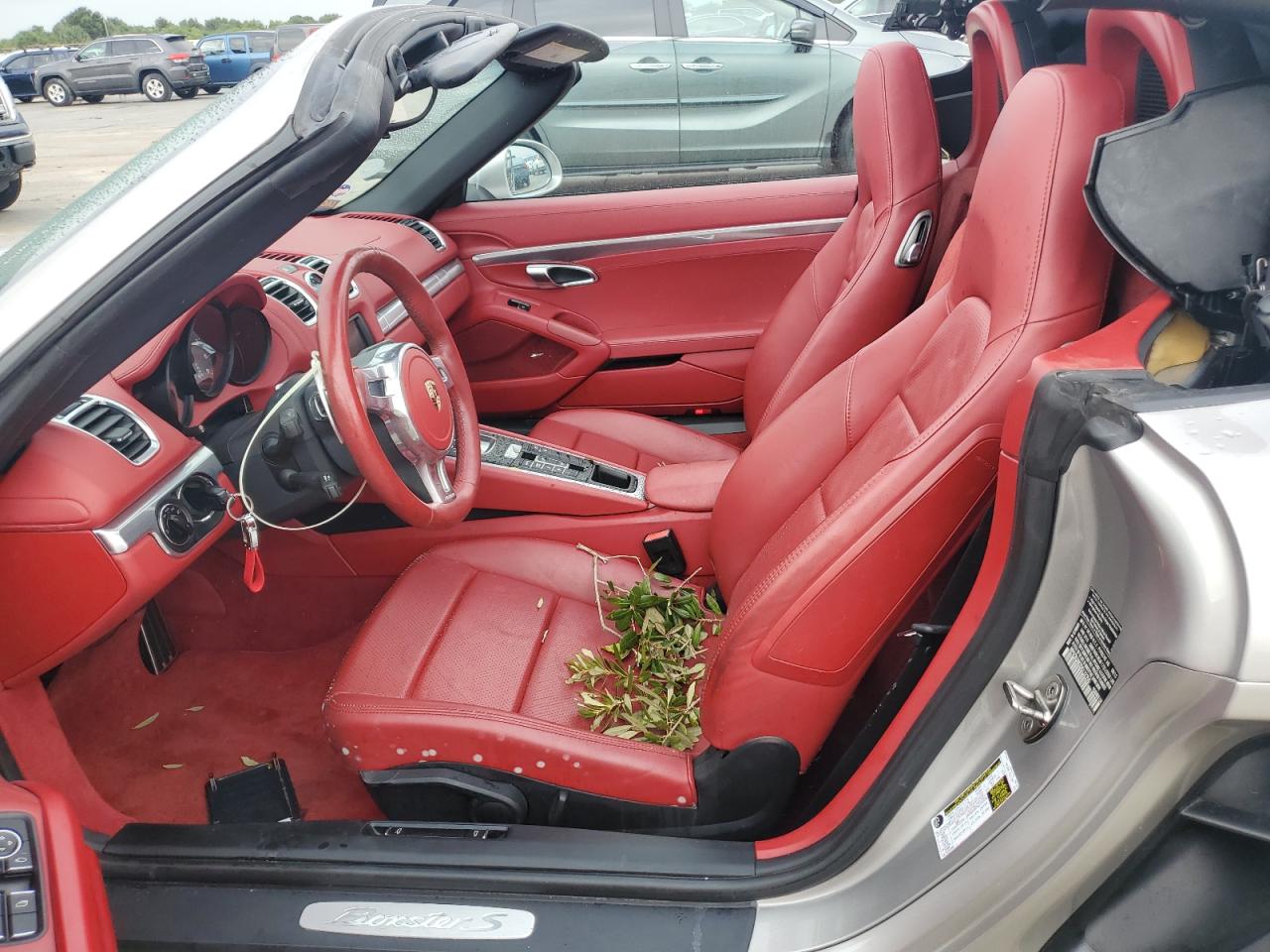 2013 Porsche Boxster VIN WP0CB2A82DS132355 Copart auction photo, water/flood damage thumbnail 7