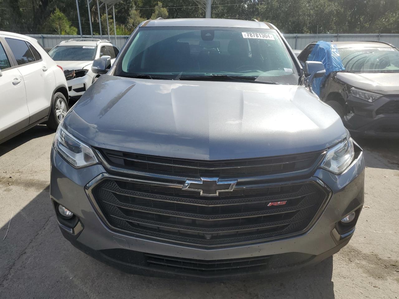 2021 Chevrolet Traverse VIN 1GNERJKW8MJ184873 Copart auction photo, all over damage thumbnail 5