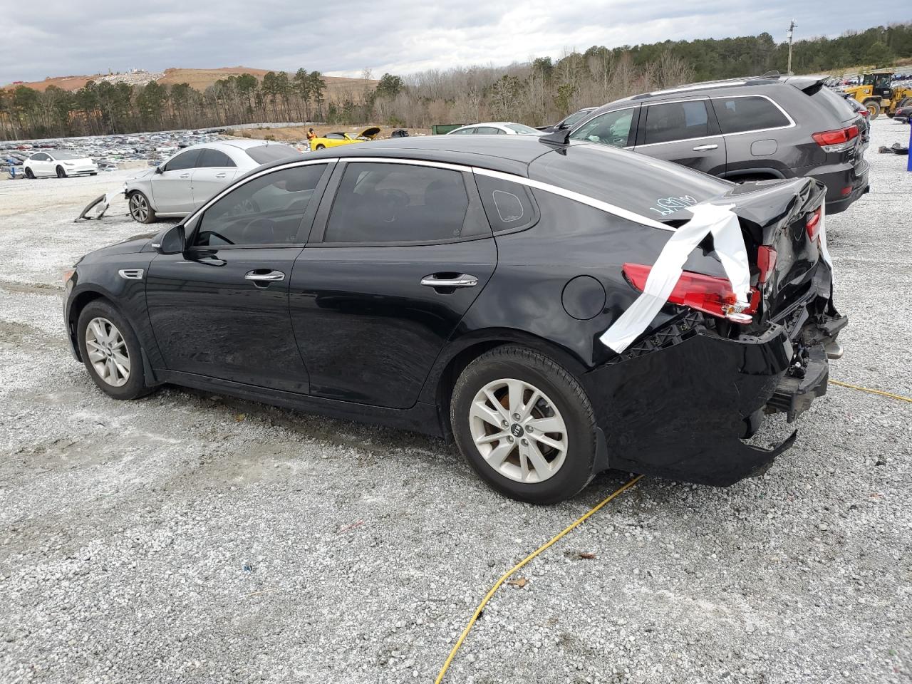 2018 KIA Optima VIN 5XXGT4L39JG179934 Copart auction photo, rear end damage thumbnail 2