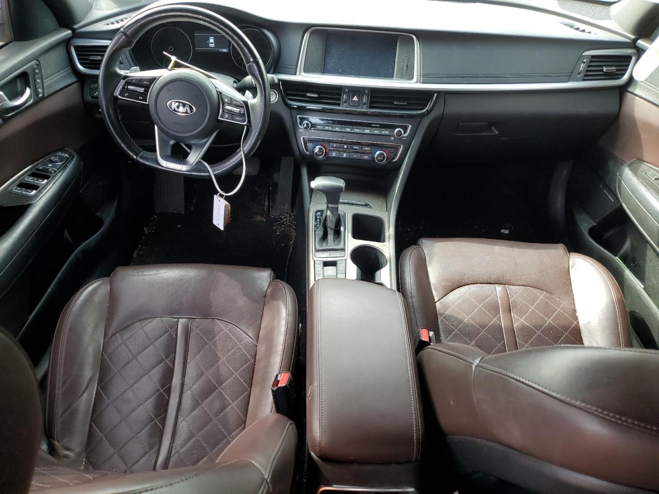 2019 KIA Optima VIN 5XXGV4L28KG325226 Copart auction photo, side damage thumbnail 8