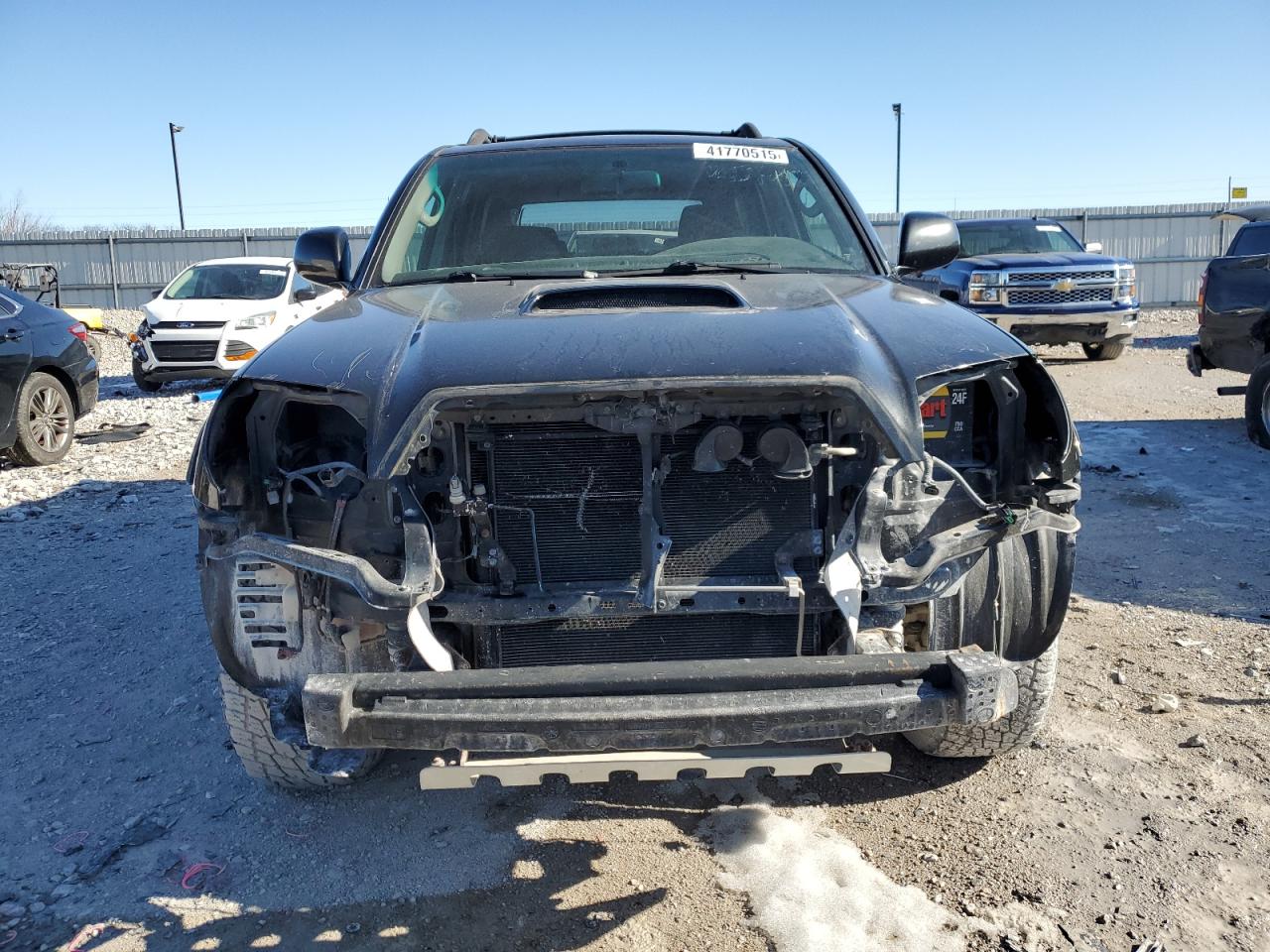 2007 Toyota 4Runner VIN JTEBU14R478100623 Copart auction photo, front end damage thumbnail 5
