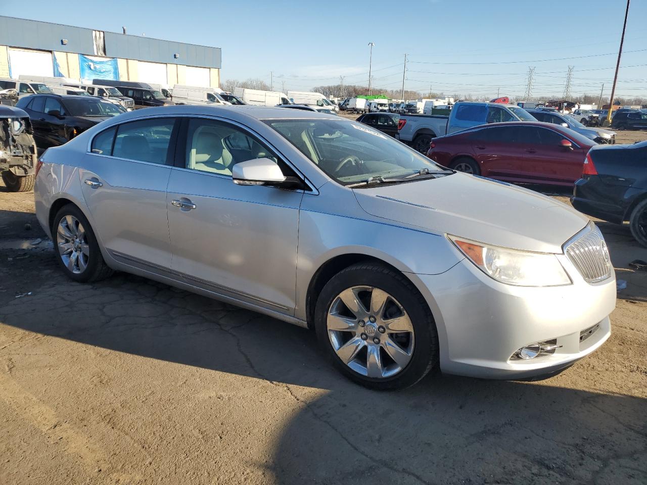 2010 Buick LaCrosse VIN 1G4GC5EG9AF275241 Copart auction photo, front end damage thumbnail 4
