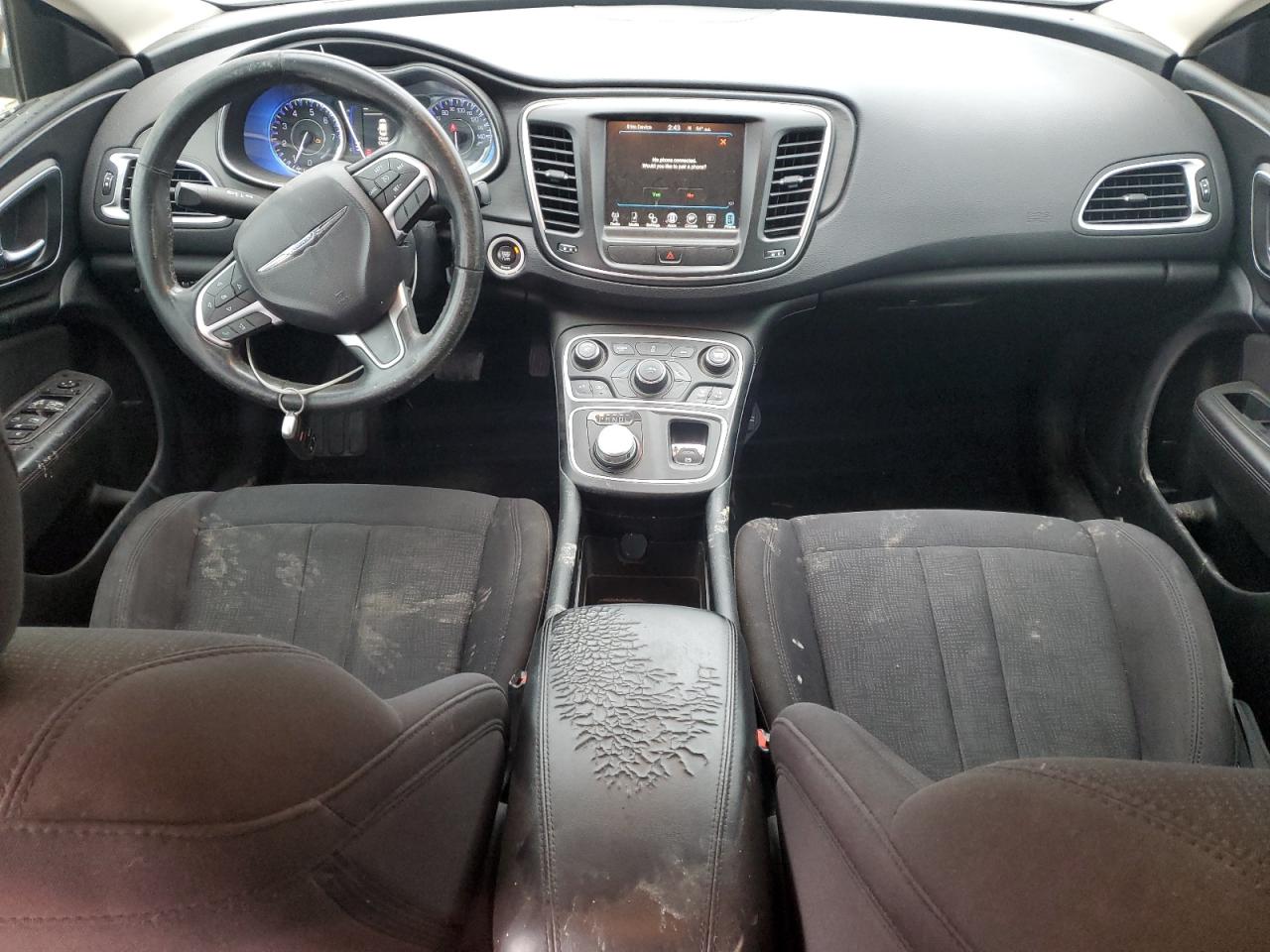 2015 Chrysler 200 VIN 1C3CCCAB6FN636086 Copart auction photo, front end / minor dent/scratches damage thumbnail 8