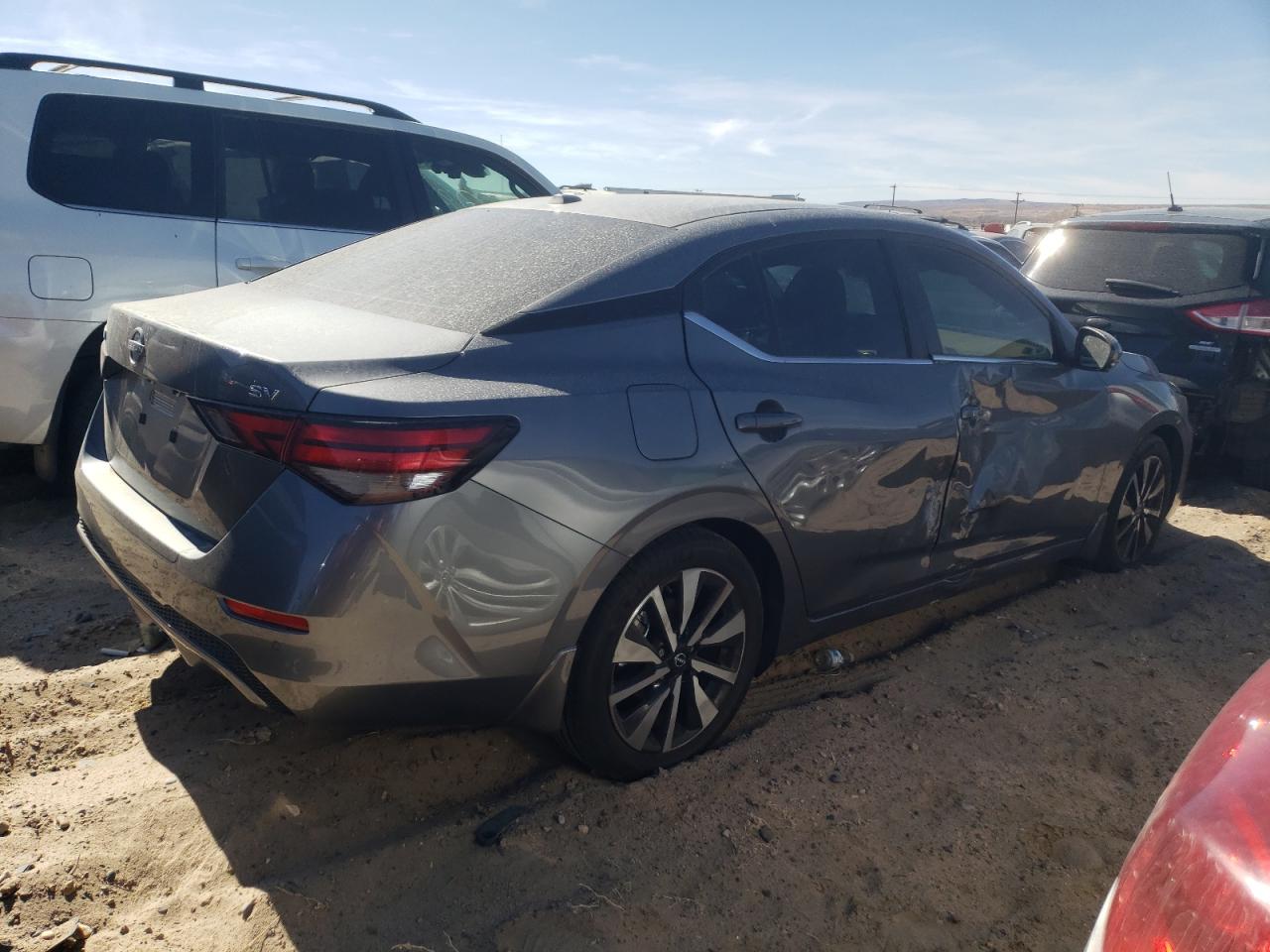 2024 Nissan Sentra VIN 3N1AB8CV0RY225786 Copart auction photo, side damage thumbnail 3
