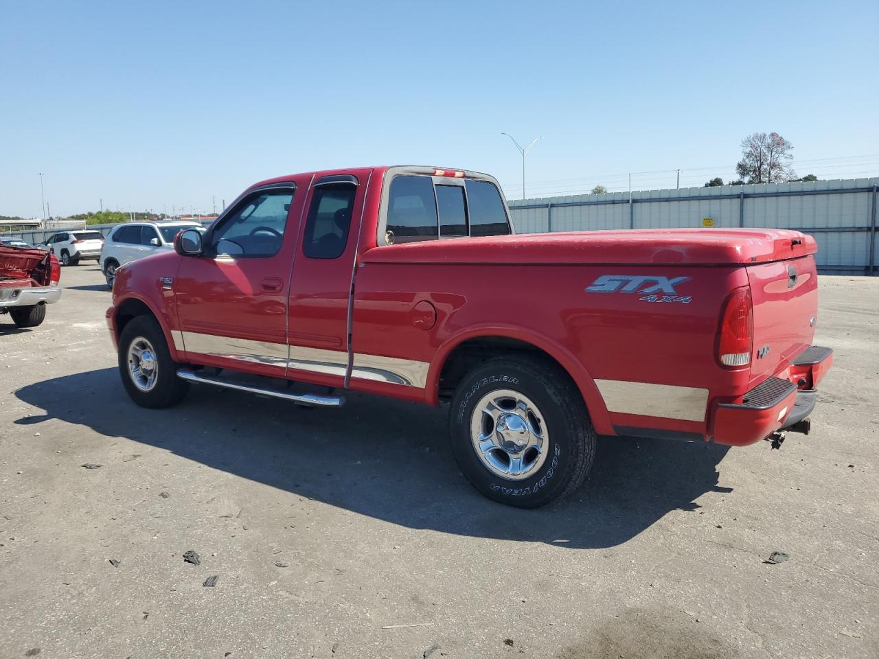 2003 Ford F-150 VIN 2FTRX18L83CB07690 Copart auction photo, side / undercarriage damage thumbnail 2