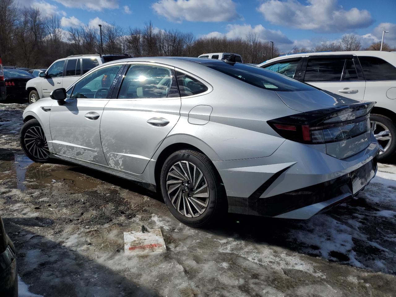 2024 Hyundai Sonata VIN KMHL34JJ3RA090749 Copart auction photo, front end / undercarriage damage thumbnail 2