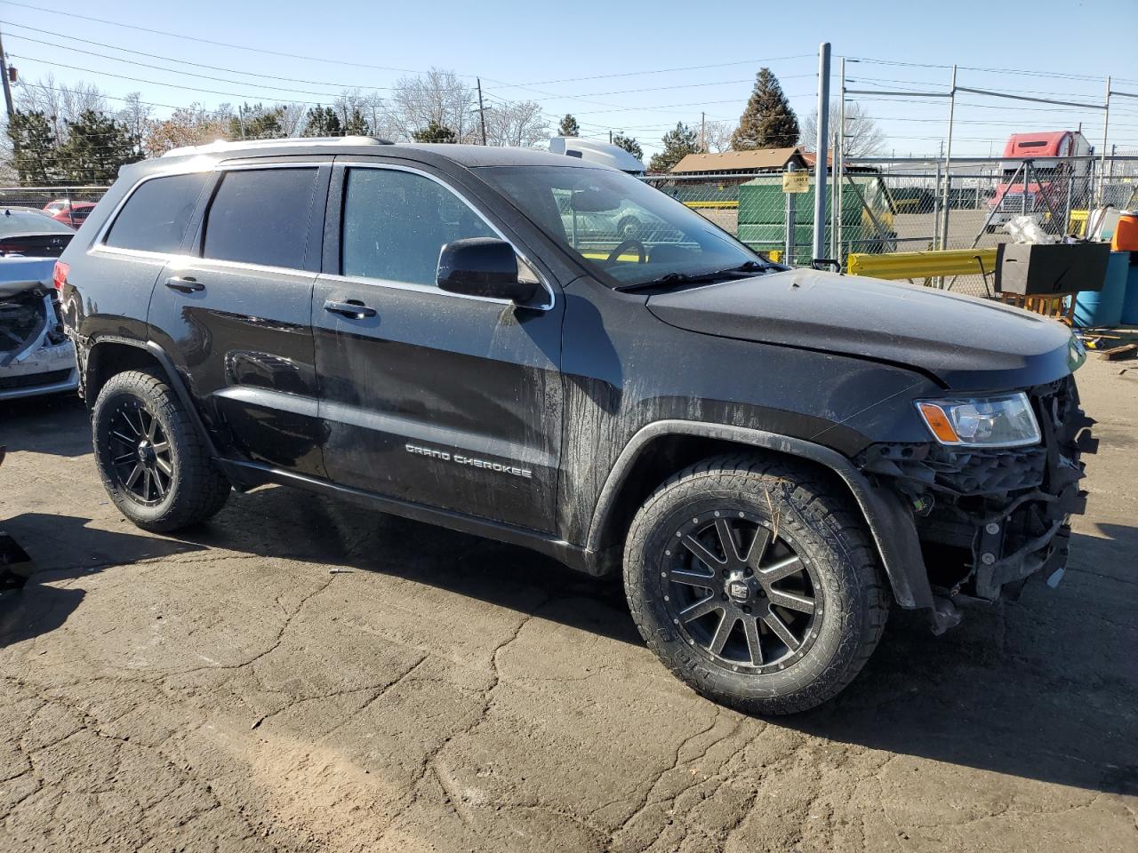 2014 Jeep Grand Cherokee VIN 1C4RJFAG4EC355228 Copart auction photo, rear end / front end damage thumbnail 4