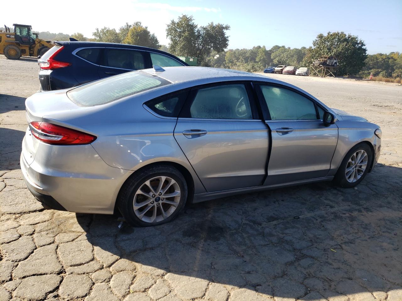 2020 Ford Fusion VIN 3FA6P0HD9LR136392 Copart auction photo, water/flood damage thumbnail 3