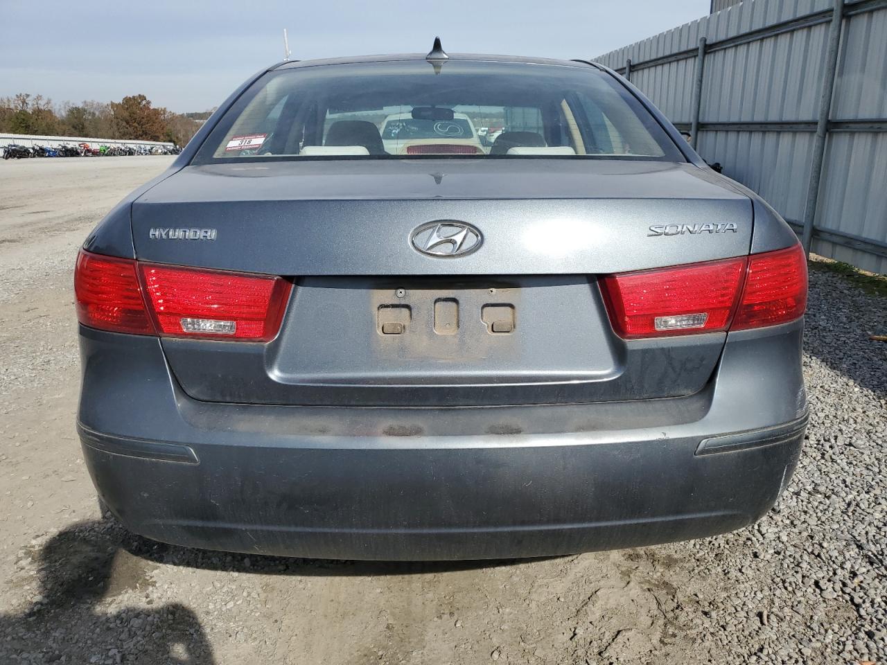 2009 Hyundai Sonata VIN 5NPET46C79H415242 Copart auction photo, front end / side damage thumbnail 6