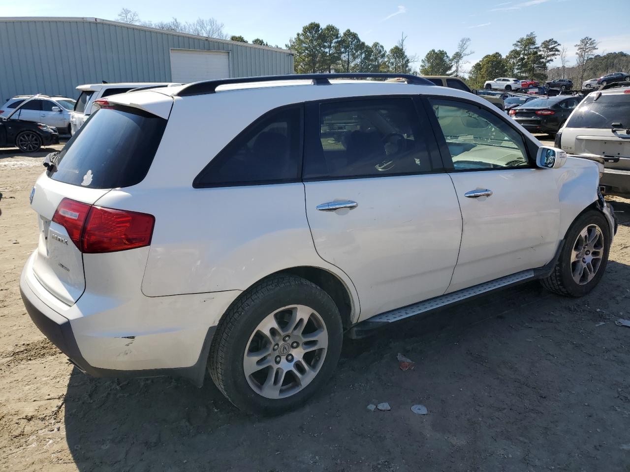 2008 Acura MDX VIN 2HNYD28468H521171 Copart auction photo, front end / minor dent/scratches damage thumbnail 3