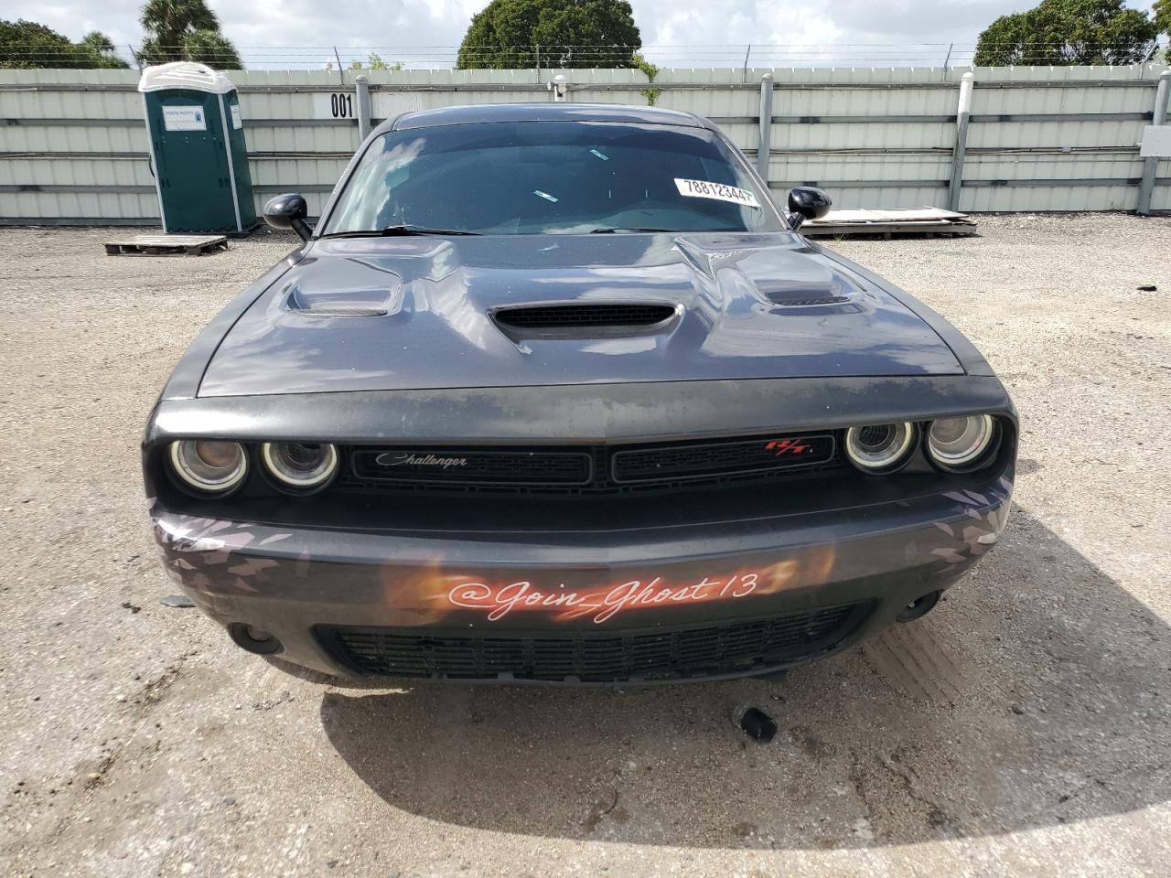 2019 Dodge Challenger VIN 2C3CDZFJ8KH652163 Copart auction photo, rear end / undercarriage damage thumbnail 5