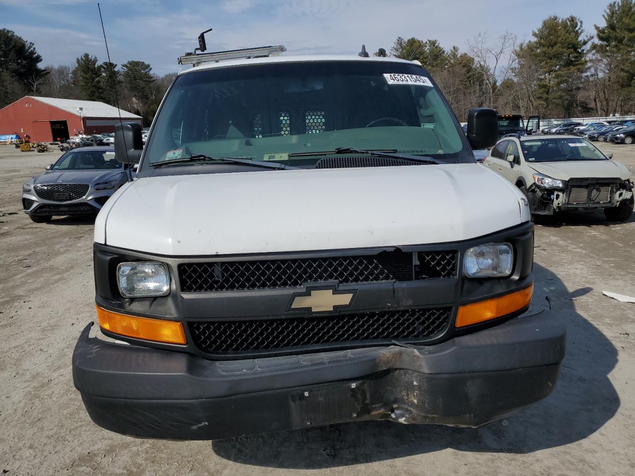 2017 Chevrolet Express VIN 1GCZGGFF2H1176836 Copart auction photo, front end damage thumbnail 5