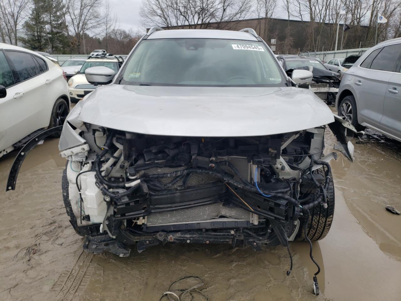 2020 Nissan Rogue VIN 5N1AT2MV2LC731198 Copart auction photo, front end damage thumbnail 5
