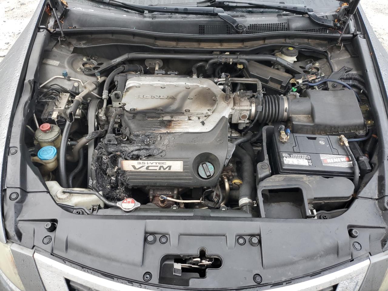 2008 Honda Accord VIN 1HGCP368X8A082916 Copart auction photo, burn - engine / front end damage thumbnail 13