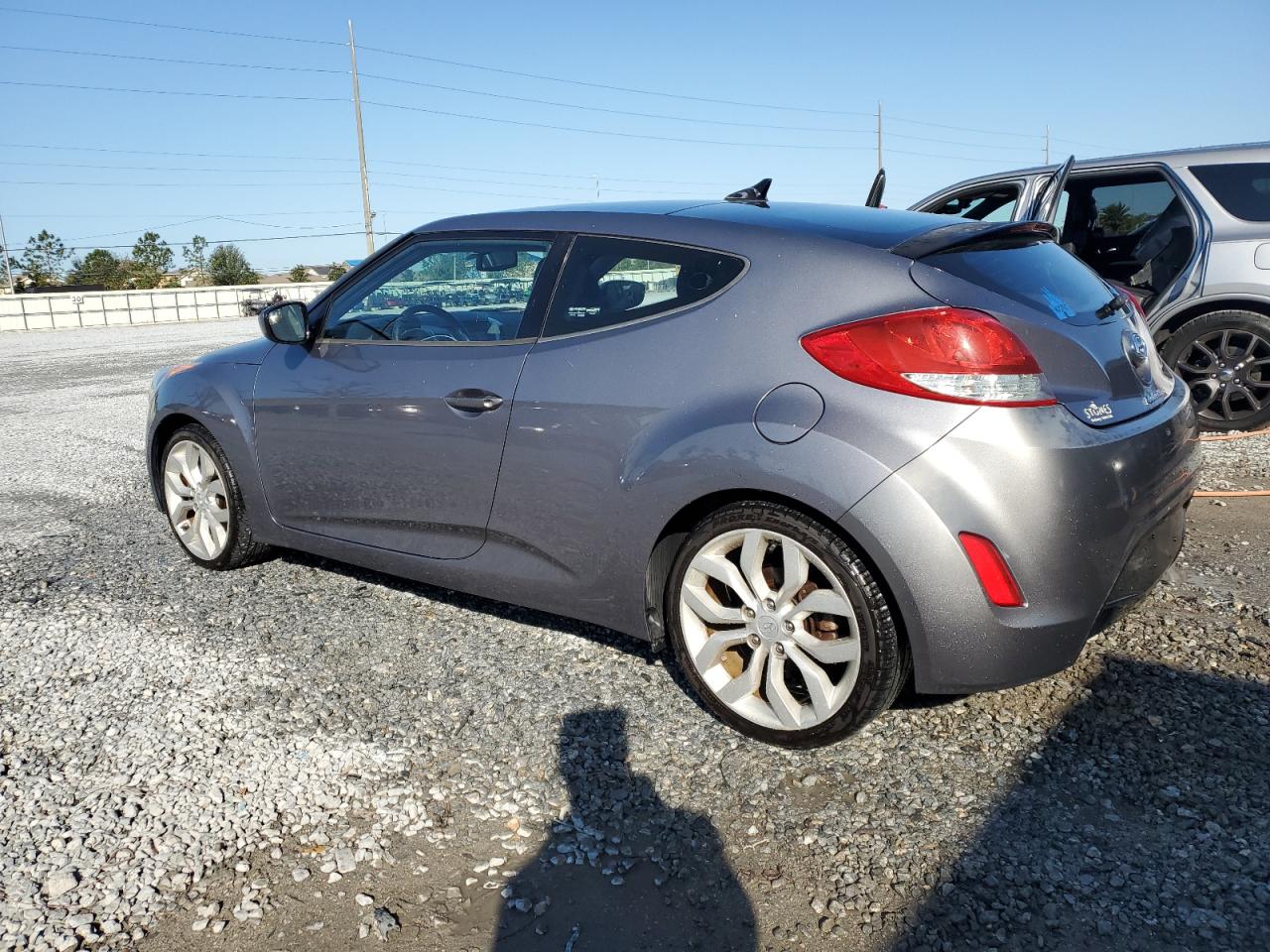 2015 Hyundai Veloster VIN KMHTC6AD7FU238210 Copart auction photo, water/flood damage thumbnail 2