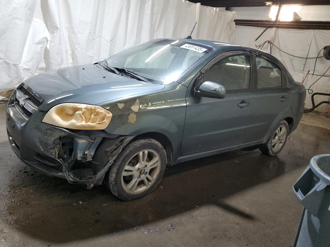 2010 Chevrolet Aveo VIN KL1TD5DE9AB110353