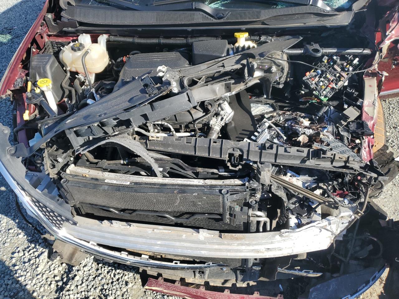 2019 Chrysler Pacifica VIN 2C4RC1BG3KR541504 Copart auction photo, front end / rear end damage thumbnail 13