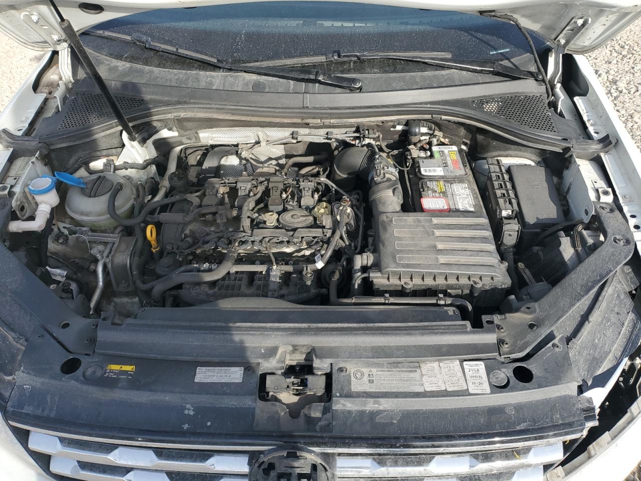 2018 Volkswagen Tiguan VIN 3VV3B7AX9JM004852 Copart auction photo, side / front end damage thumbnail 13