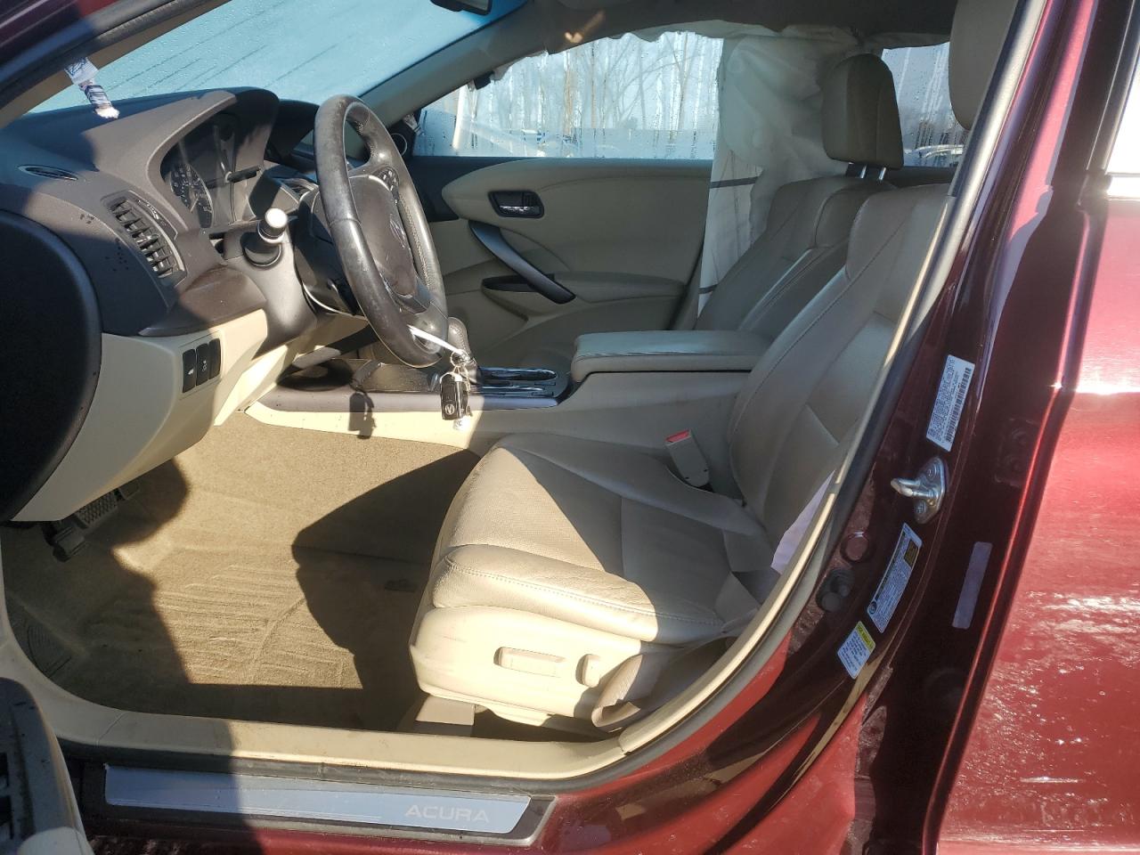 2015 Acura RDX VIN 5J8TB4H57FL023041 Copart auction photo, side / minor dent/scratches damage thumbnail 7