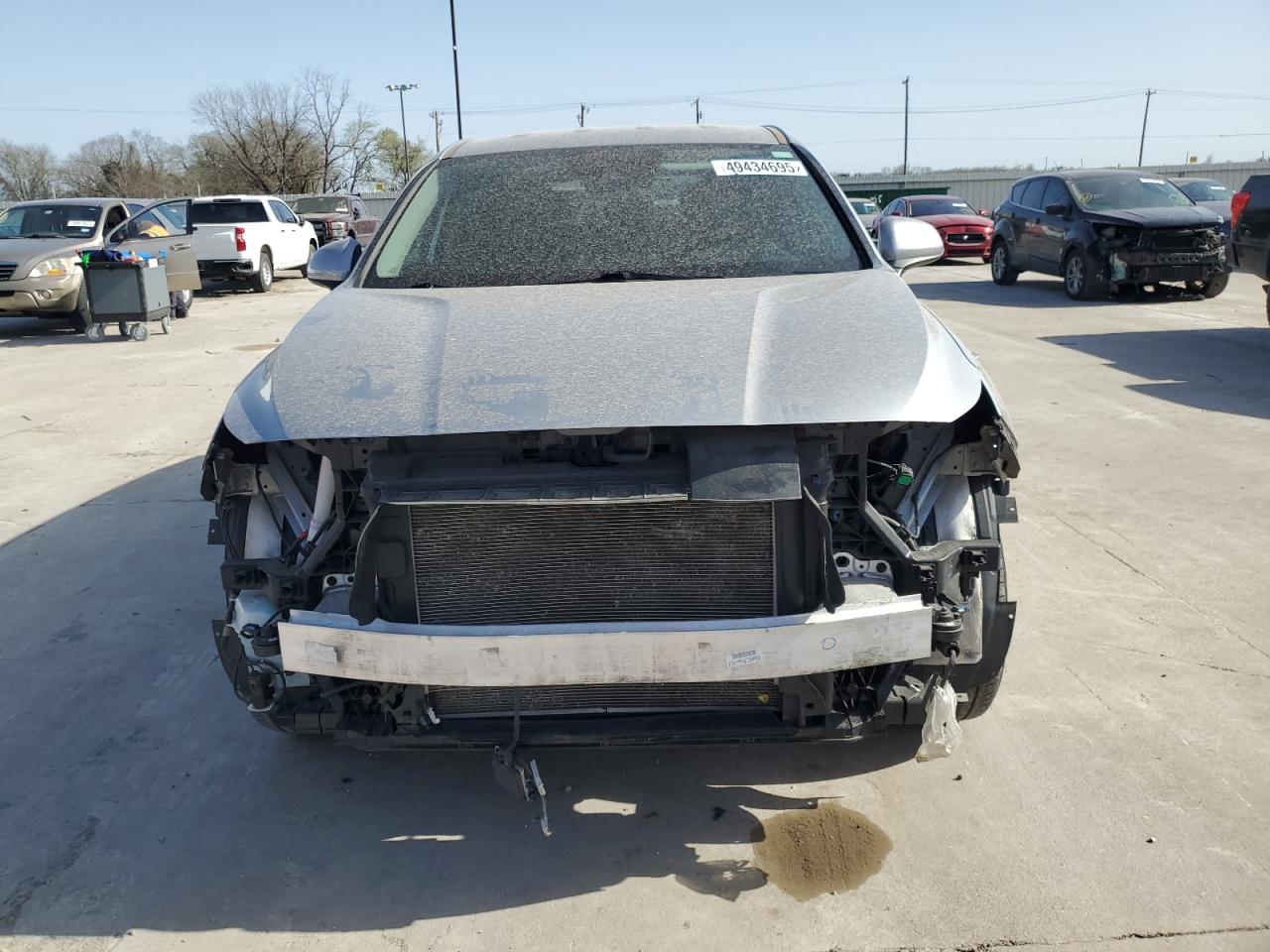 2023 Hyundai Santa Fe VIN 5NMS14AJ6PH491754 Copart auction photo, rear end / hail damage thumbnail 5