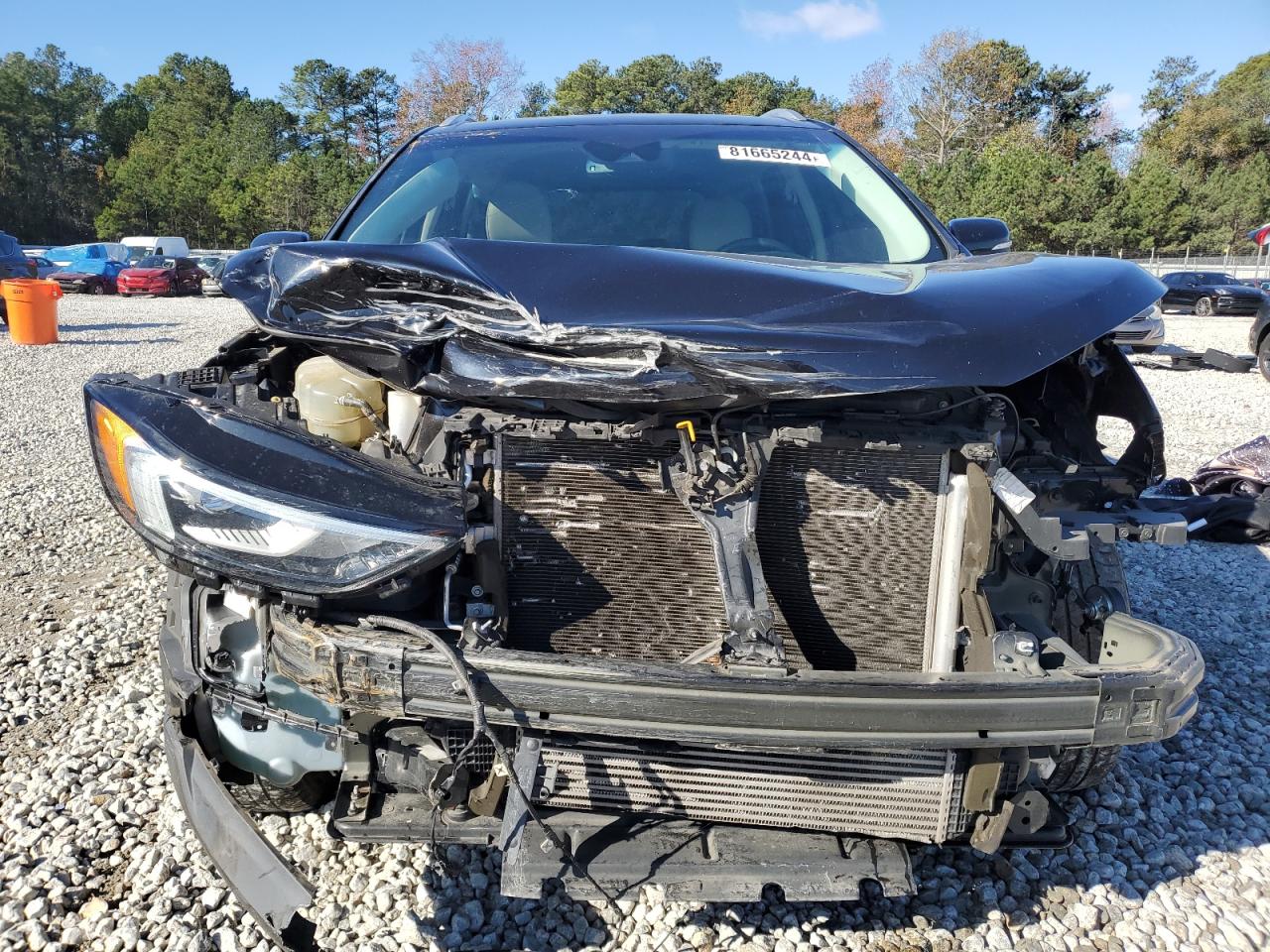 2019 Ford Edge VIN 2FMPK3K99KBB66598 Copart auction photo, front end damage thumbnail 5