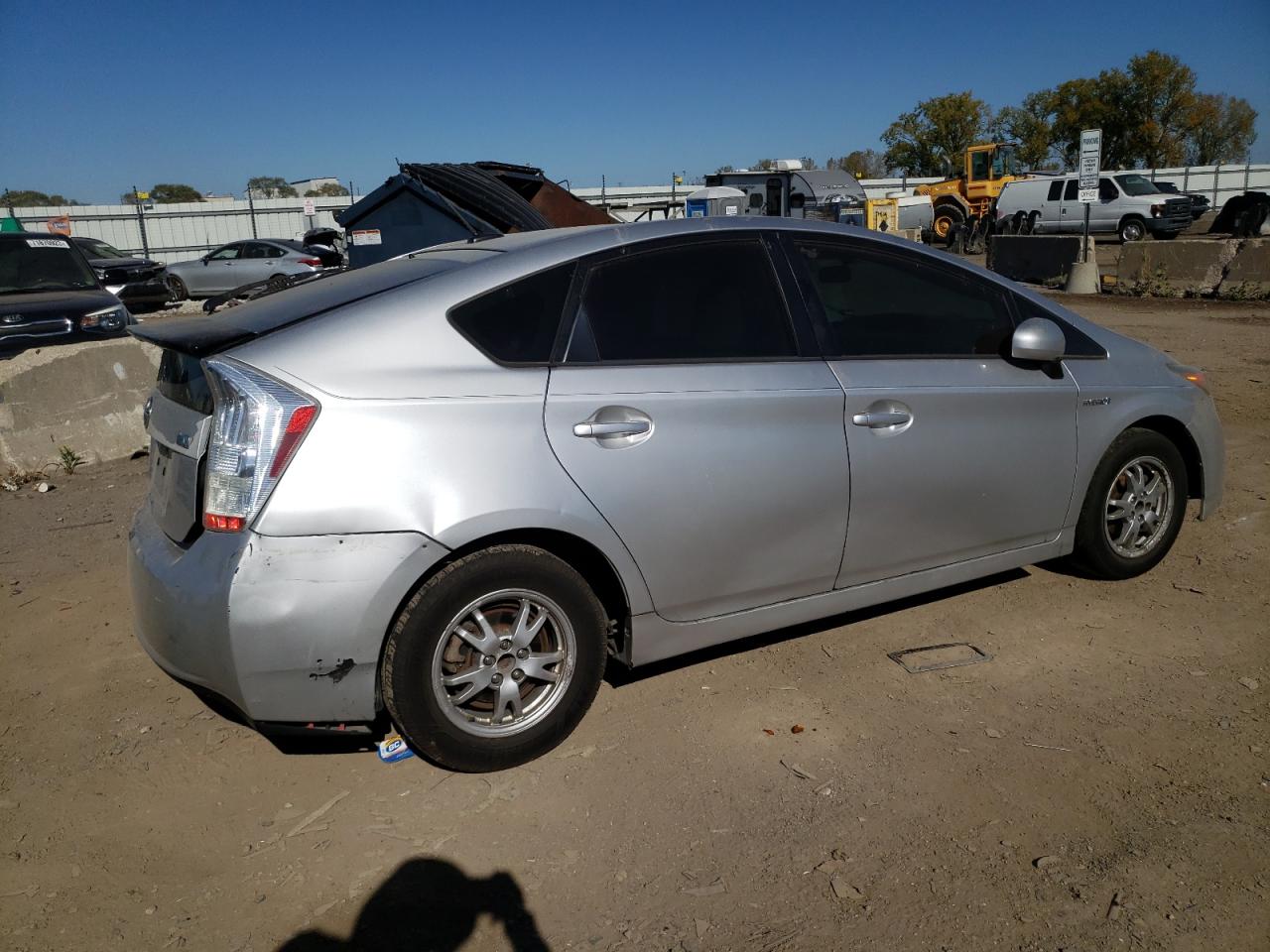 2010 Toyota Prius VIN JTDKN3DU1A1007480 Copart auction photo, all over damage thumbnail 3