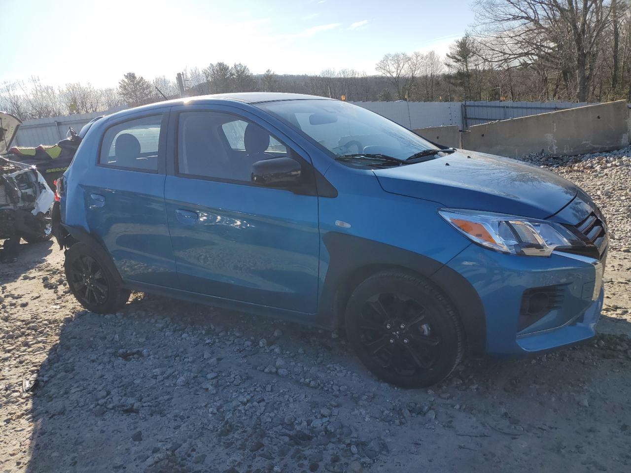 2024 Mitsubishi Mirage VIN ML32AWHJ8RH003963 Copart auction photo, rear end / undercarriage damage thumbnail 4