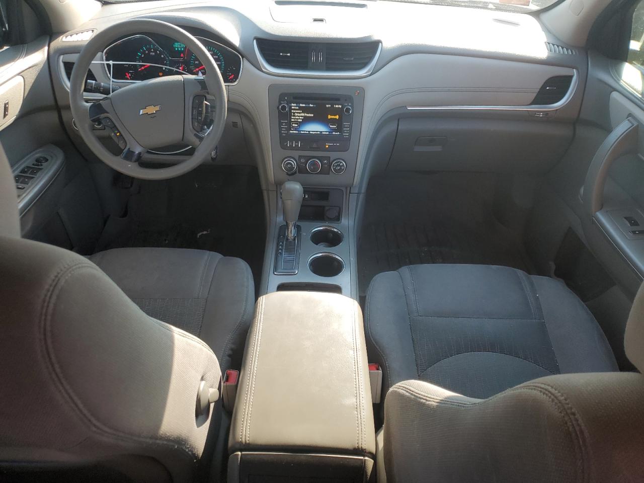 2013 Chevrolet Traverse VIN 1GNKRFED1DJ203600 Copart auction photo, front end damage thumbnail 8