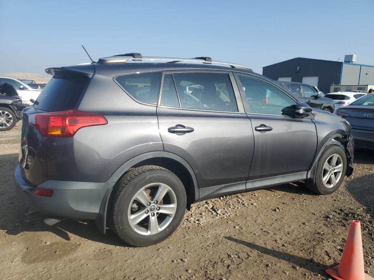 2015 Toyota RAV 4 VIN 2T3RFREV5FW394632 Copart auction photo, front end damage thumbnail 3