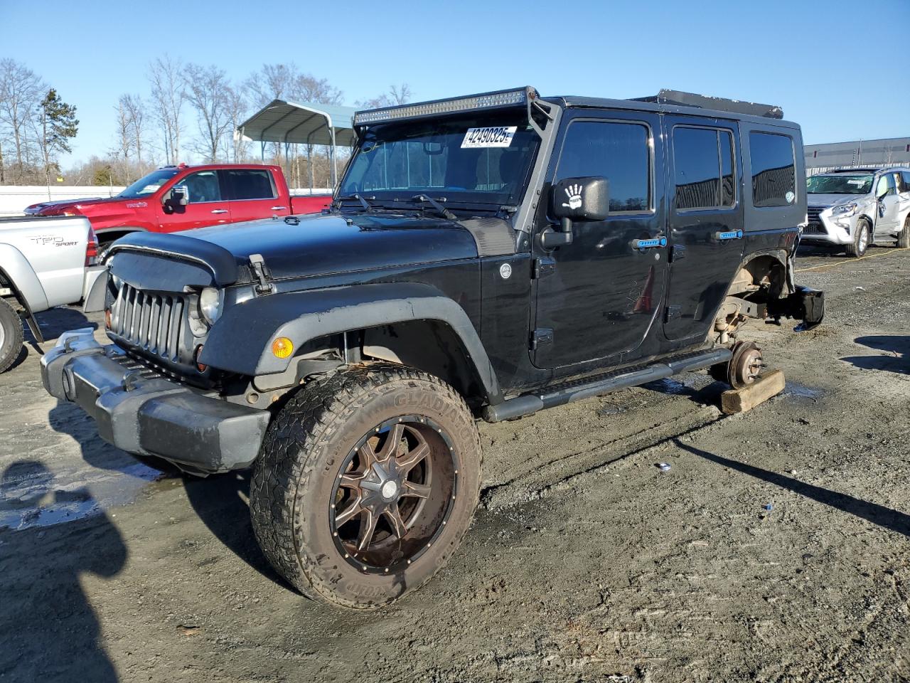 2012 Jeep Wrangler VIN 1C4BJWDG5CL254726