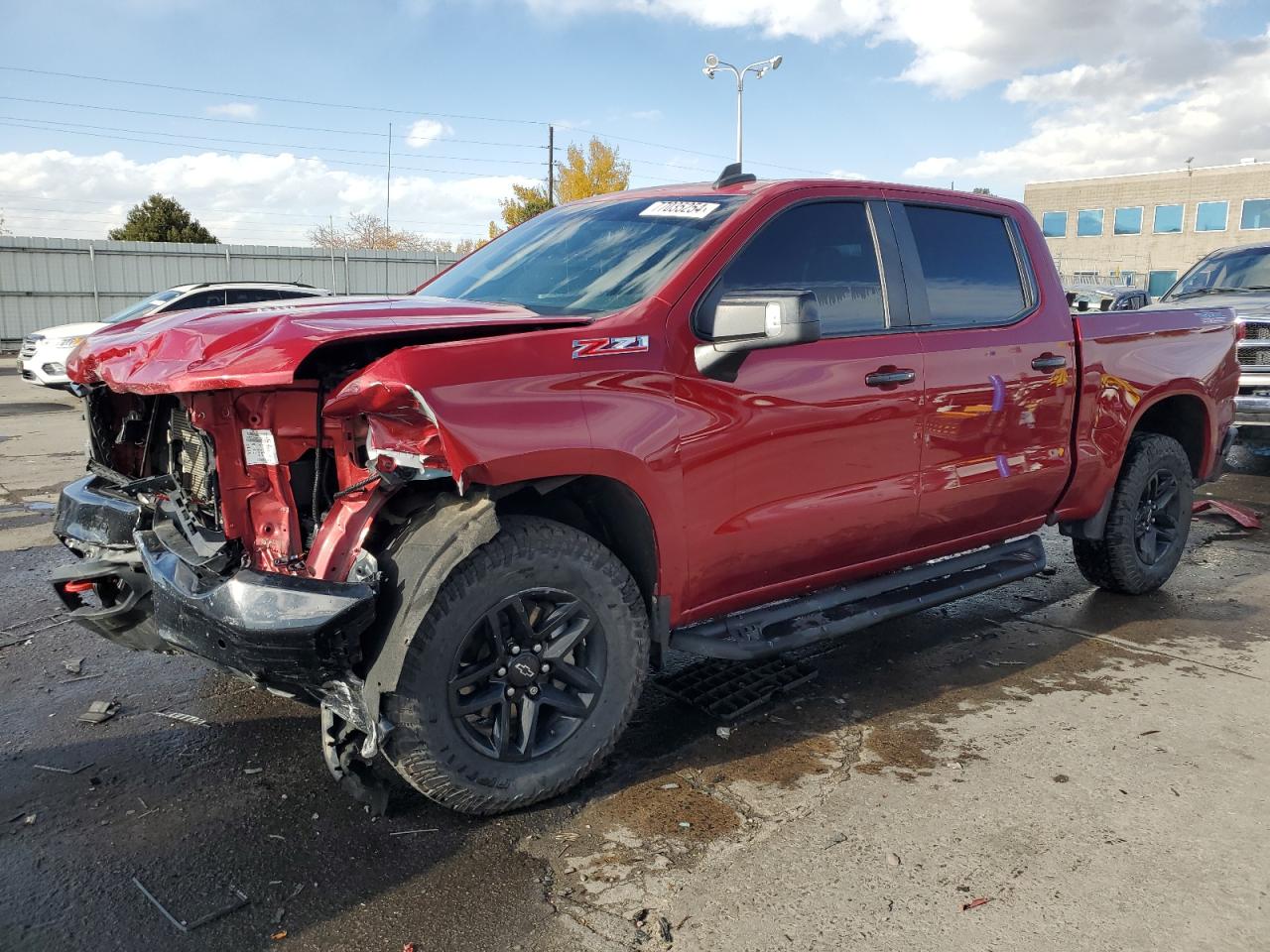 2022 Chevrolet Silverado VIN 3GCPYFELXNG154232