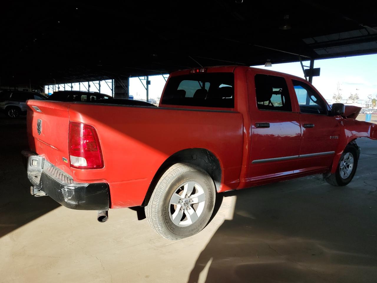 2010 Dodge RAM VIN 1D7RB1CPXAS127544 Copart auction photo, front end damage thumbnail 3