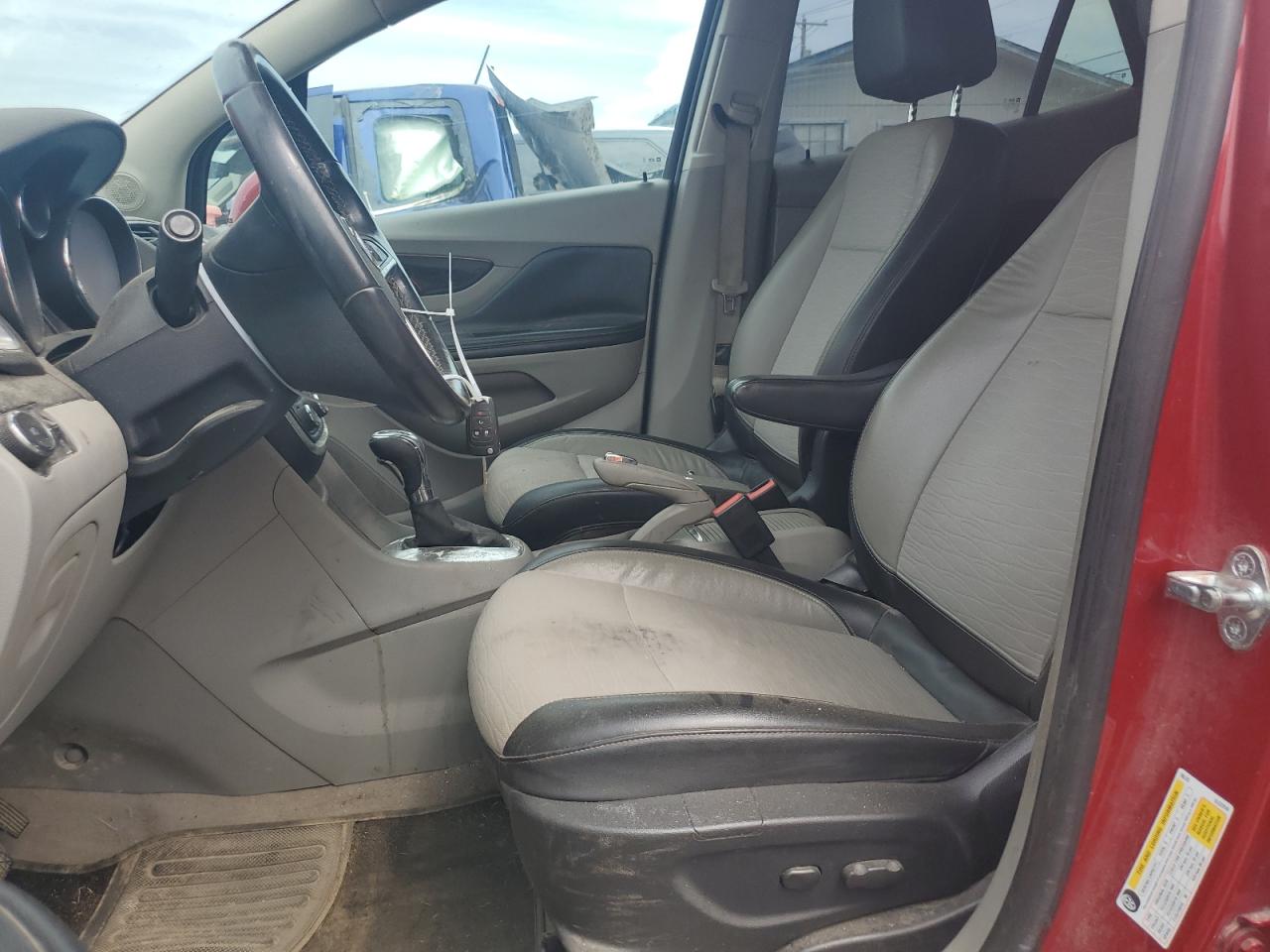 2016 Buick Encore VIN KL4CJBSBXGB622635 Copart auction photo, front end / side damage thumbnail 7