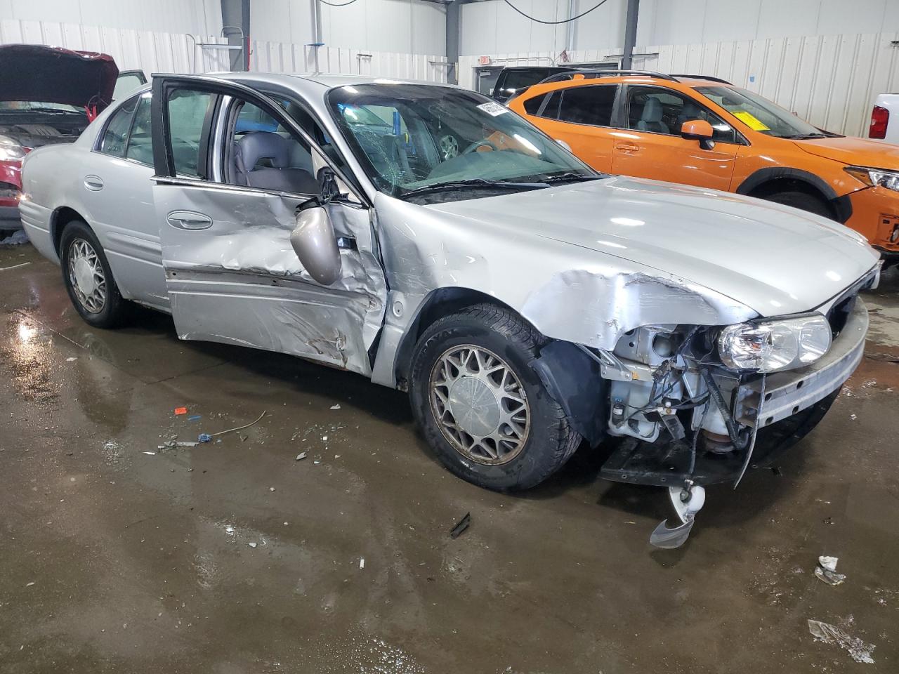 2002 Buick LeSabre VIN 1G4HR54K72U301213 Copart auction photo, side / front end damage thumbnail 4