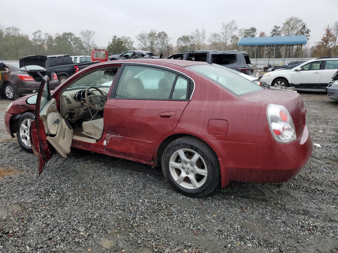 2006 Nissan Altima VIN 1N4AL11D76N374836 Copart auction photo, side / front end damage thumbnail 2