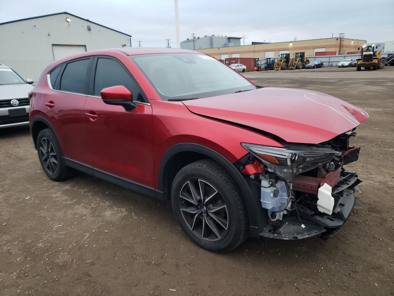 2017 Mazda CX-5 VIN JM3KFBDL1H0208382 Copart auction photo, front end damage thumbnail 4