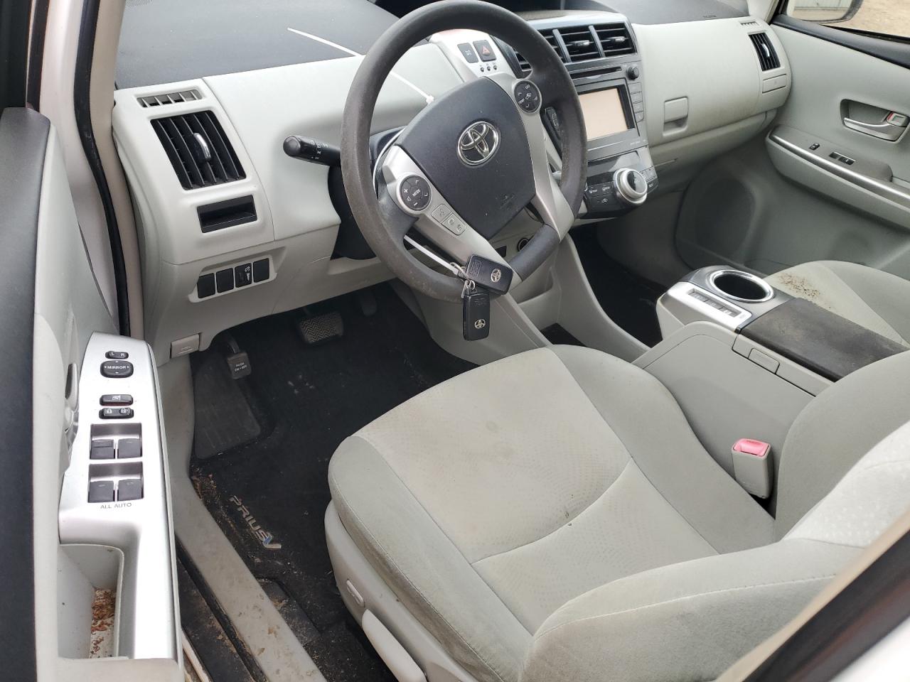2012 Toyota Prius VIN JTDZN3EU3C3097266 Copart auction photo, front end / minor dent/scratches damage thumbnail 8