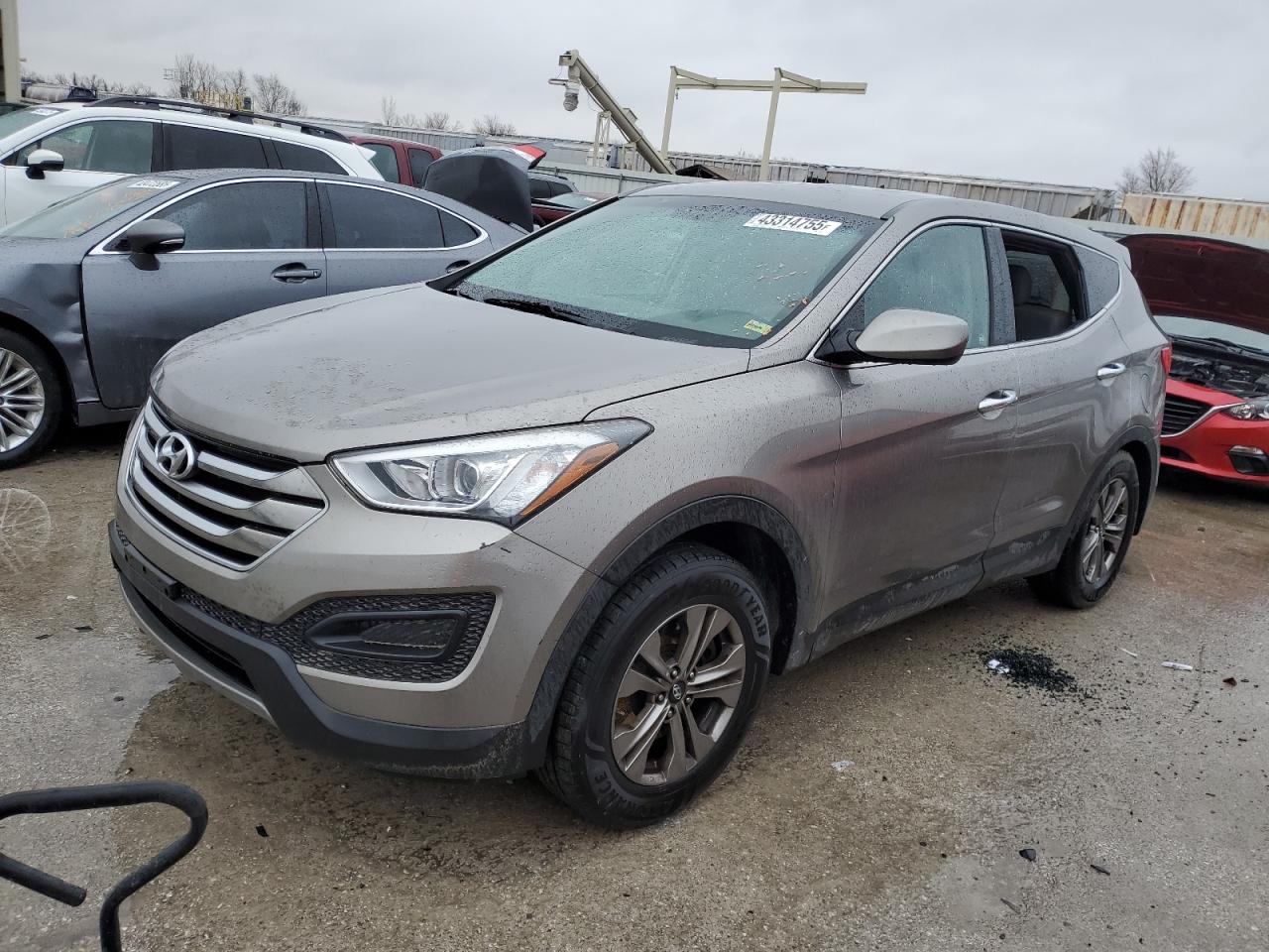 2015 Hyundai Santa Fe VIN 5XYZT3LB3FG254155 - Copart auction photo