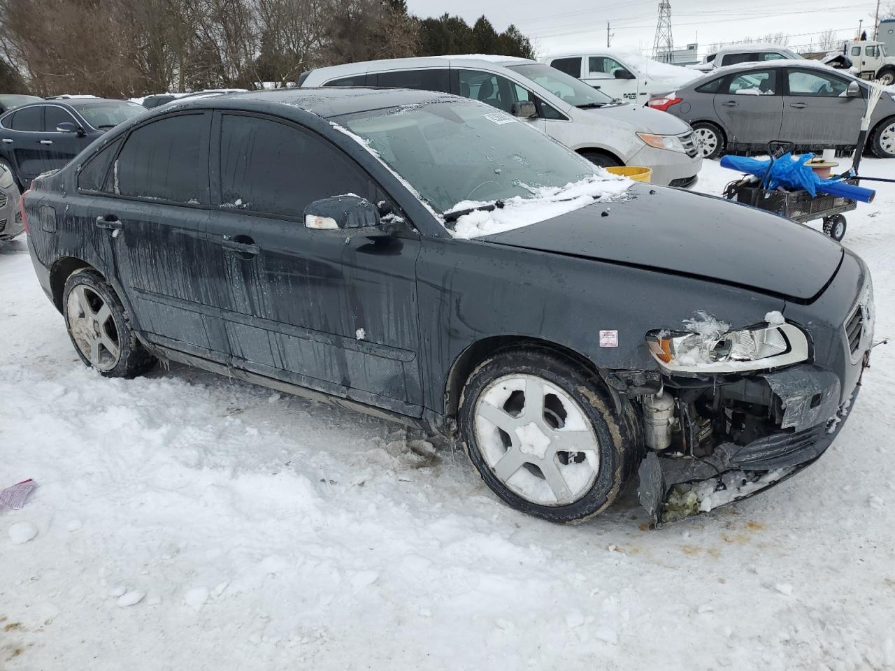 2010 Volvo S40 VIN YV1382MS3A2504068 Copart auction photo, front end / rear end damage thumbnail 4