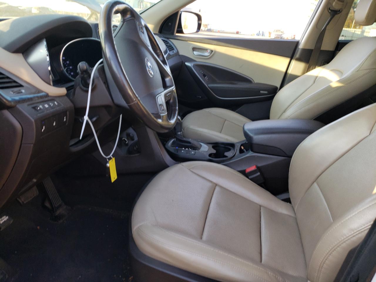 2017 Hyundai Santa Fe VIN 5XYZWDLA2HG468397 Copart auction photo, side damage thumbnail 7