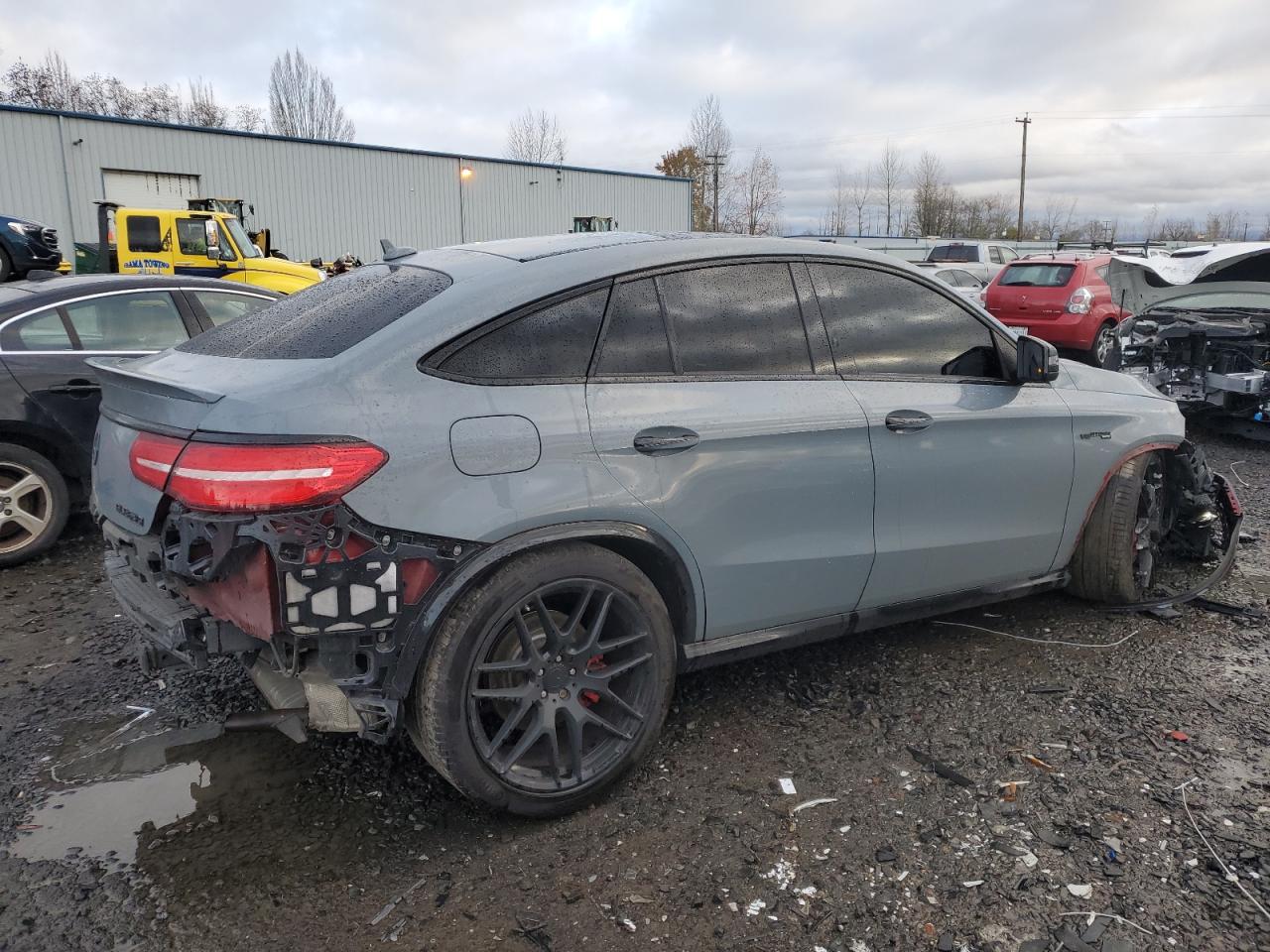 2016 Mercedes-Benz GLE VIN 4JGED7FB7GA046744 Copart auction photo, all over / undercarriage damage thumbnail 3