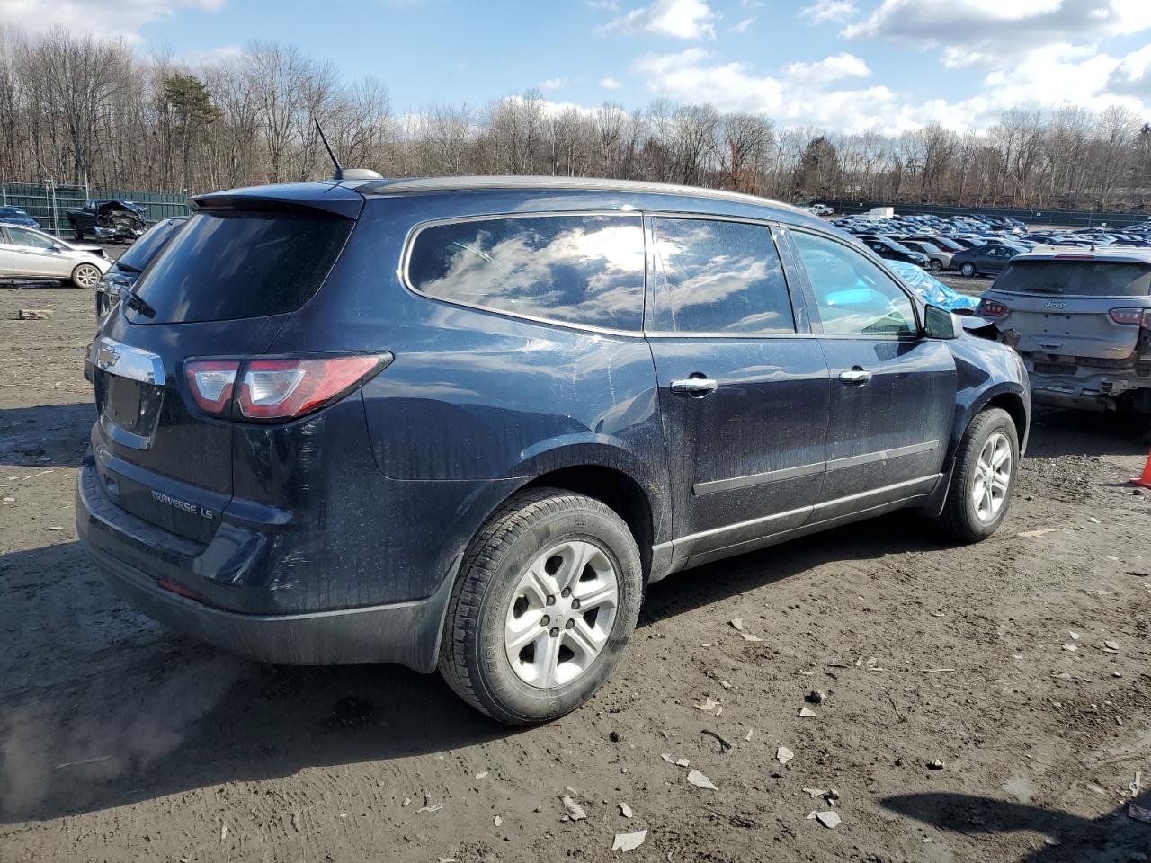 2016 Chevrolet Traverse VIN 1GNKVFKD9GJ187764 Copart auction photo, front end damage thumbnail 3
