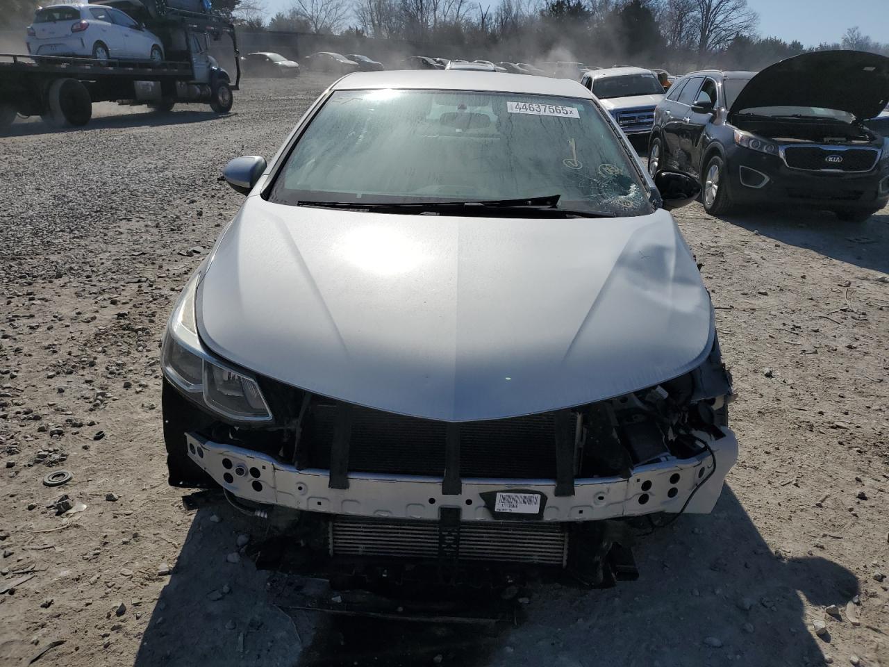2017 Chevrolet Cruze VIN 1G1BB5SM2H7128784 Copart auction photo, front end / side damage thumbnail 5