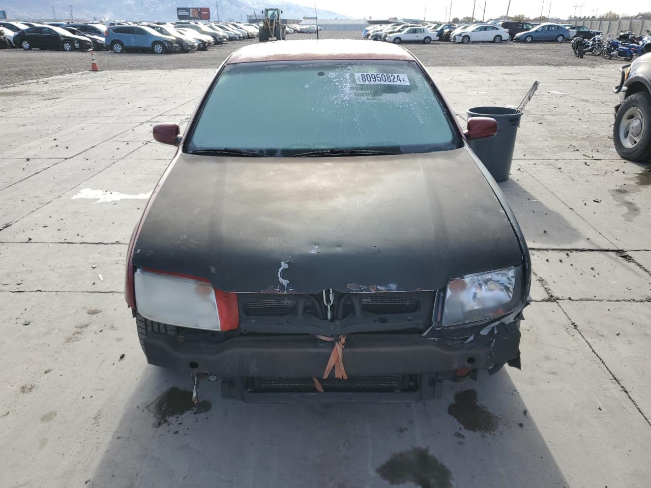 2004 Volkswagen Jetta VIN 3VWSK69M14M106047 Copart auction photo, rear end / front end damage thumbnail 5