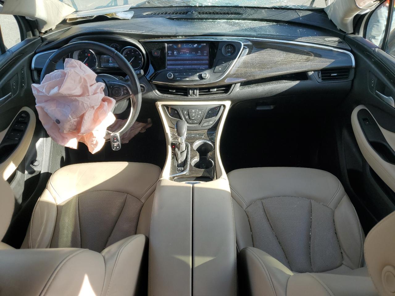 2020 Buick Envision VIN LRBFXCSA5LD161405 Copart auction photo, front end damage thumbnail 8