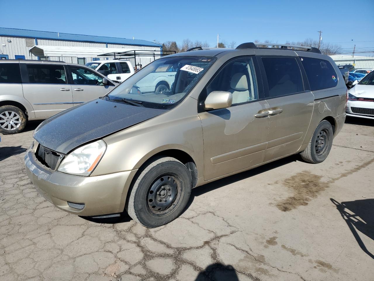 2009 KIA Sedona VIN KNDMB233296271844